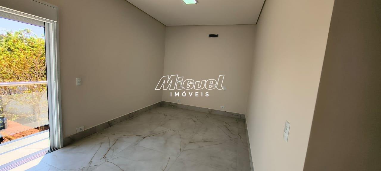 Casa em Condomínio, à venda, Água Branca - Piracicaba 3 quartos Condomínio Villagio Clotilde Brossi: 