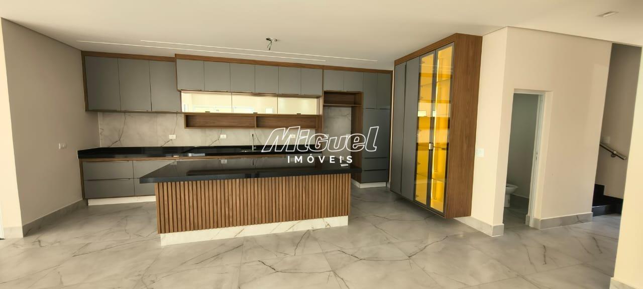 Casa em Condomínio, à venda, Água Branca - Piracicaba 3 quartos Condomínio Villagio Clotilde Brossi: 