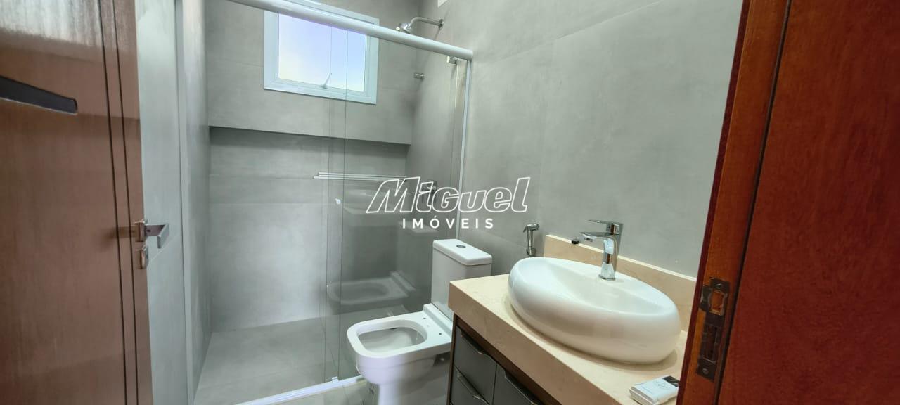 Casa em Condomínio, à venda, Água Branca - Piracicaba 3 quartos Condomínio Villagio Clotilde Brossi: 