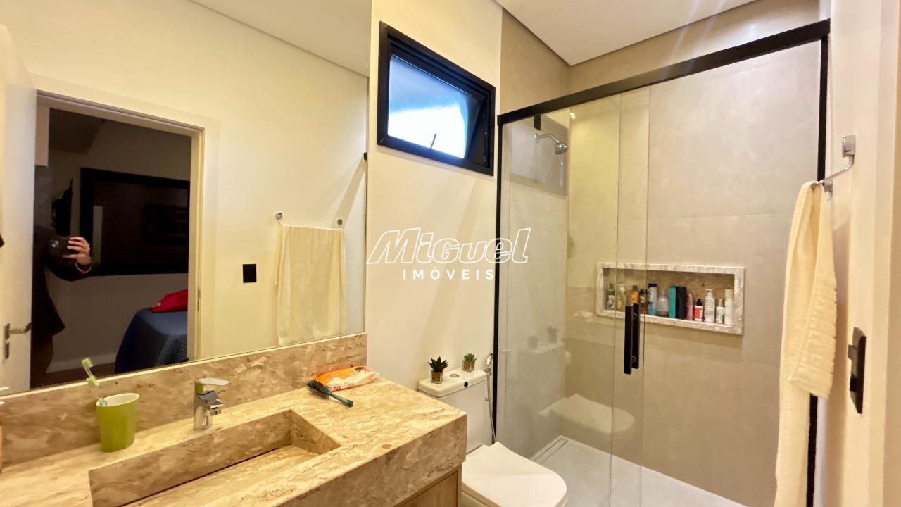 Casa em Condomínio, à venda, Santa Rosa - Piracicaba 3 quartos Residencial Villa D’Aquila: 