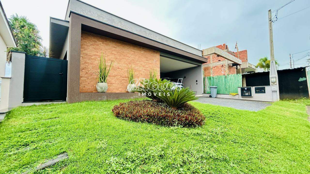 Casa em Condomínio, à venda, Santa Rosa - Piracicaba 3 quartos Residencial Villa D’Aquila: 