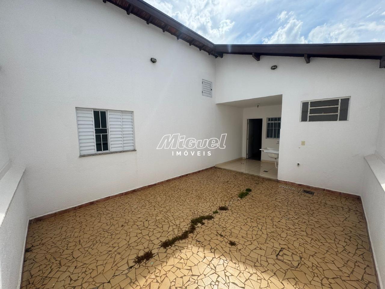 Casa, para aluguel, Jardim Brasilia - 3 quartos - Piracicaba/SP:
