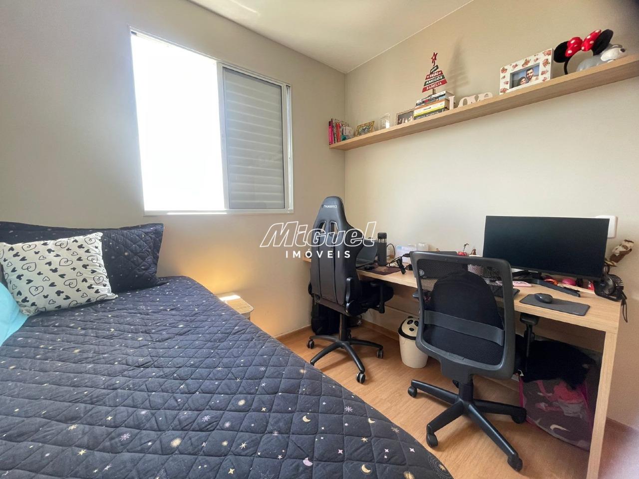 Apartamento, à venda, Glebas Califórnia - Piracicaba 2 quartos Residencial Piazza Turim: