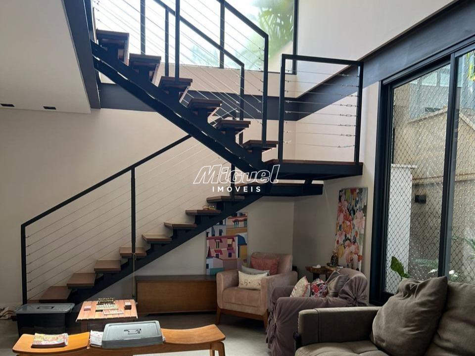 Casa em Condomínio, à venda, Santa Rosa - 3 quartos Residencial Villa D’Aquila - Piracicaba/SP: 