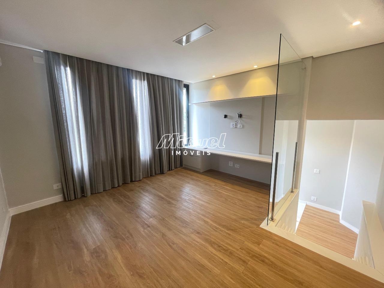 Casa em Condomínio, à venda, Santa Rosa - Piracicaba 4 quartos Residencial Villa D’Aquila: 