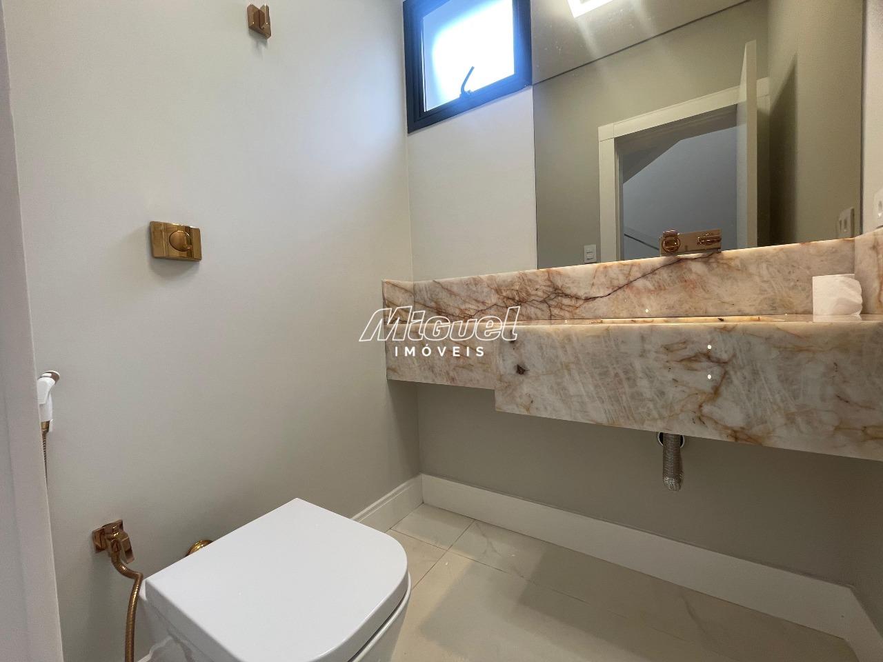 Casa em Condomínio, à venda, Santa Rosa - Piracicaba 4 quartos Residencial Villa D’Aquila: 