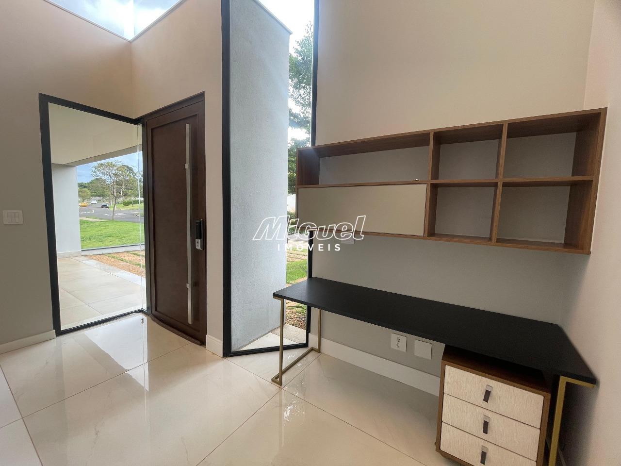 Casa em Condomínio, para aluguel, Santa Rosa Ipês - 4 quartos Residencial Villa D’Aquila - Piracicaba/SP: 