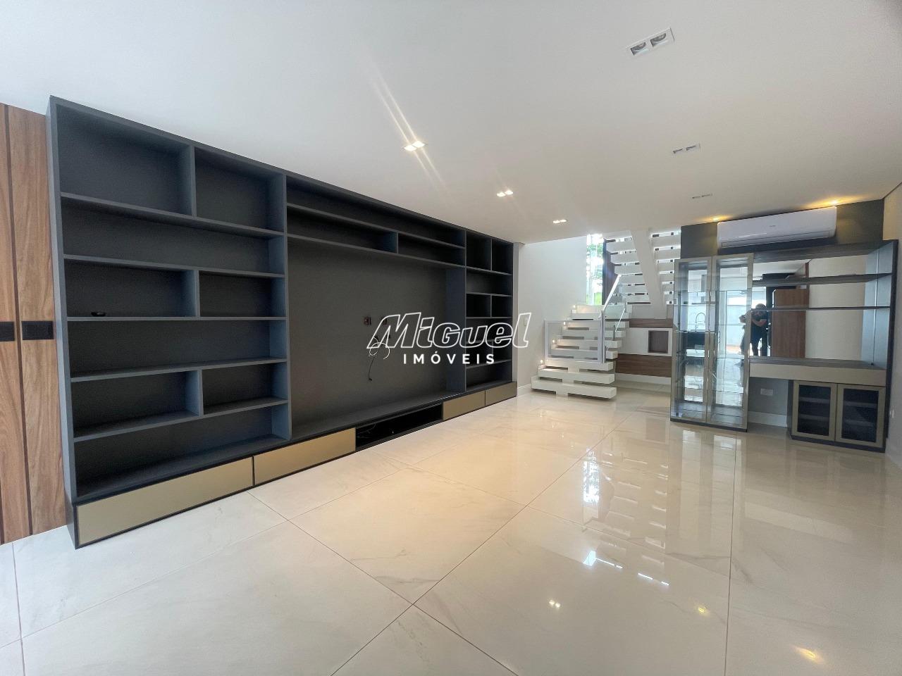 Casa em Condomínio, para aluguel, Santa Rosa Ipês - 4 quartos Residencial Villa D’Aquila - Piracicaba/SP: 