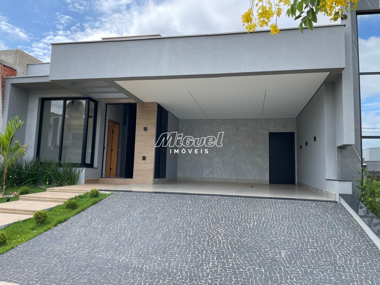 Casa em Condomínio, à venda, Park Unimep Taquaral - Piracicaba 3 quartos Condomínio Park Unimep Taquaral: 