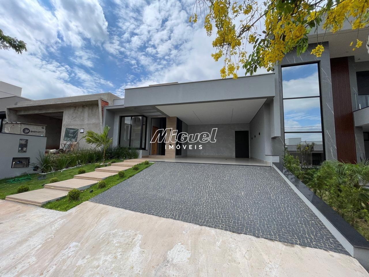 Casa em Condomínio, à venda, Park Unimep Taquaral - Piracicaba 3 quartos Condomínio Park Unimep Taquaral: 