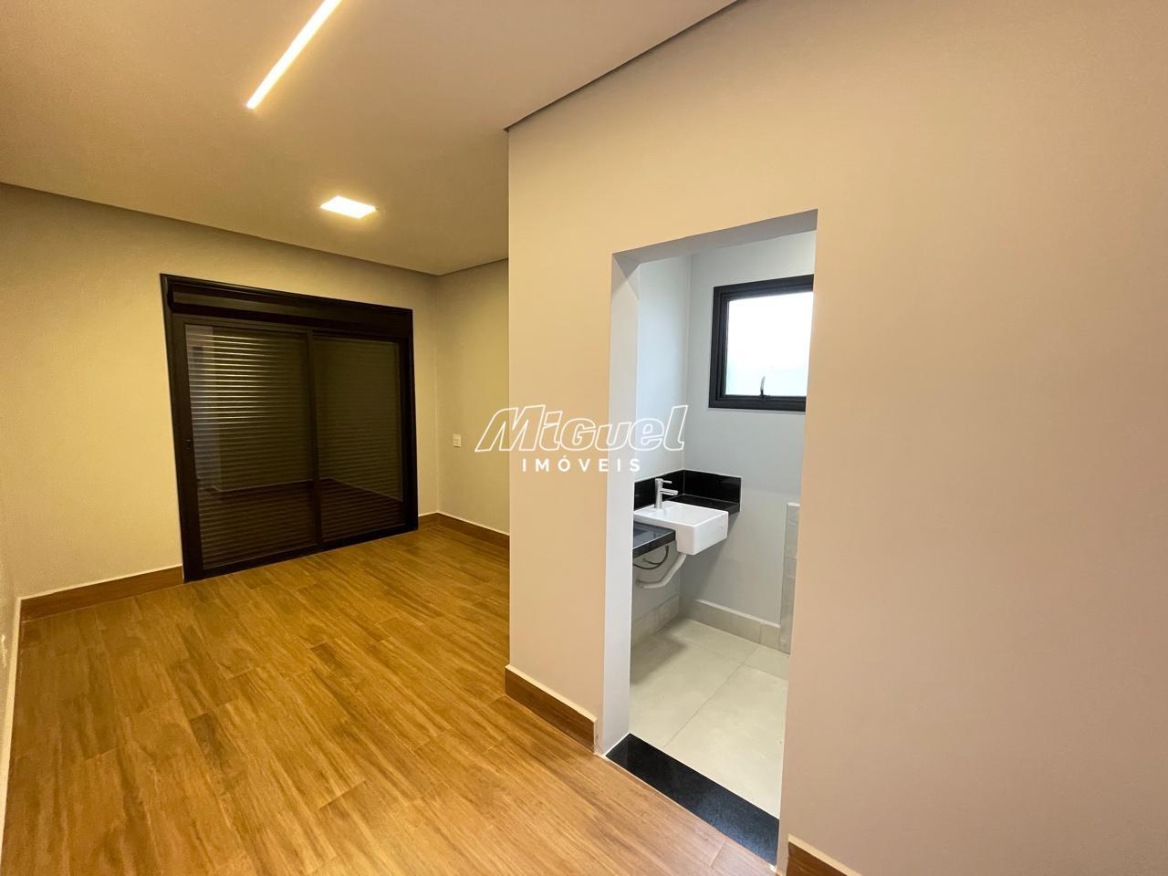 Casa em Condomínio, à venda, Park Unimep Taquaral - Piracicaba 3 quartos Condomínio Park Unimep Taquaral: 