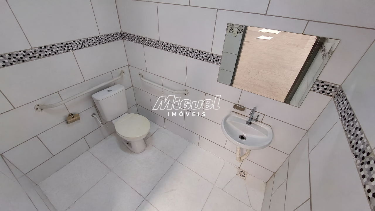 Salão Comercial, para aluguel, Santa Terezinha - - Piracicaba/SP: 