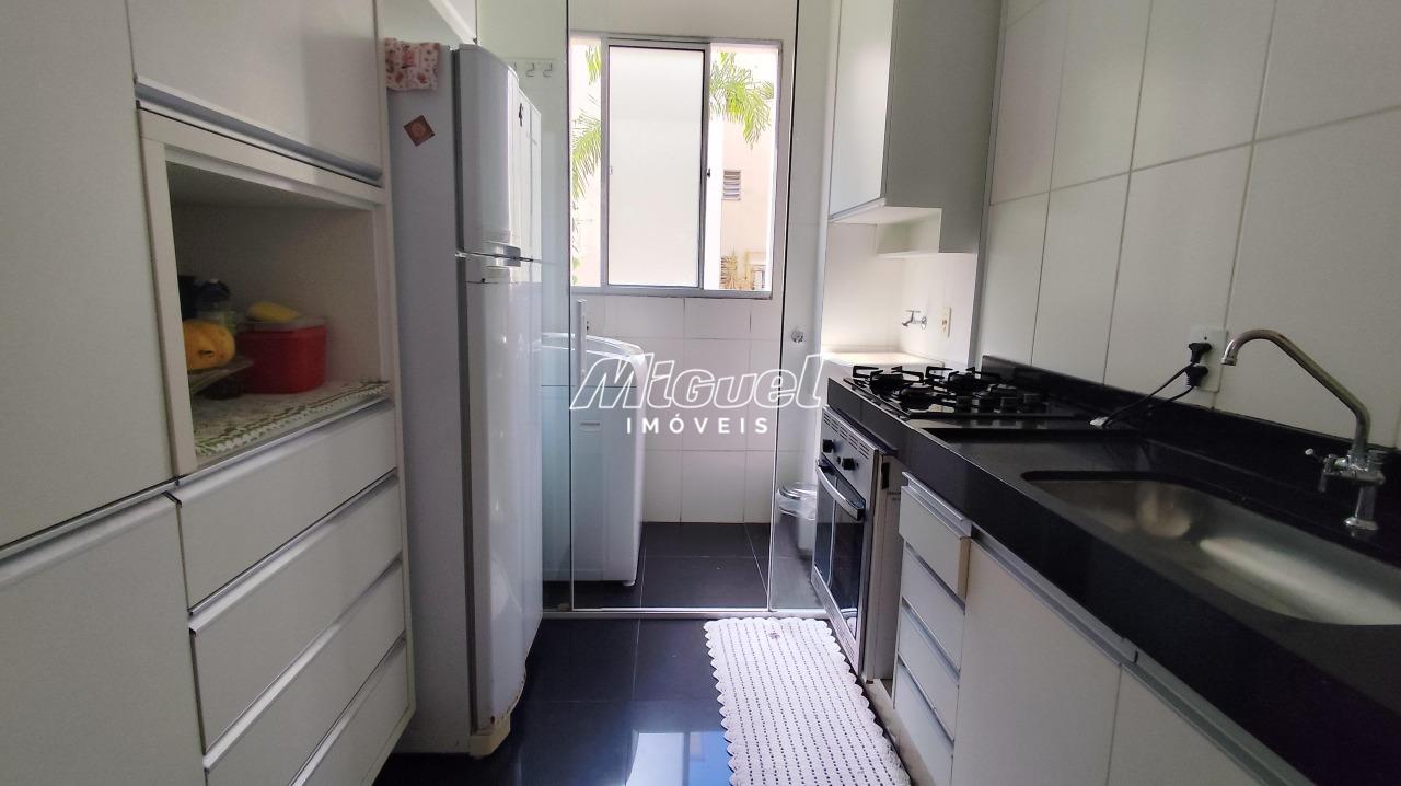 Apartamento, à venda, Campestre - Piracicaba 2 quartos Condomínio Residencial Parque Piazza Brasile: 