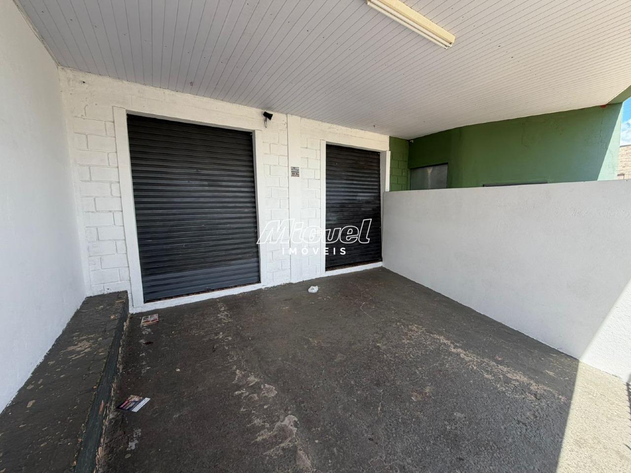 Salão Comercial, para aluguel, Residencial Santo Antônio - - Piracicaba/SP: 