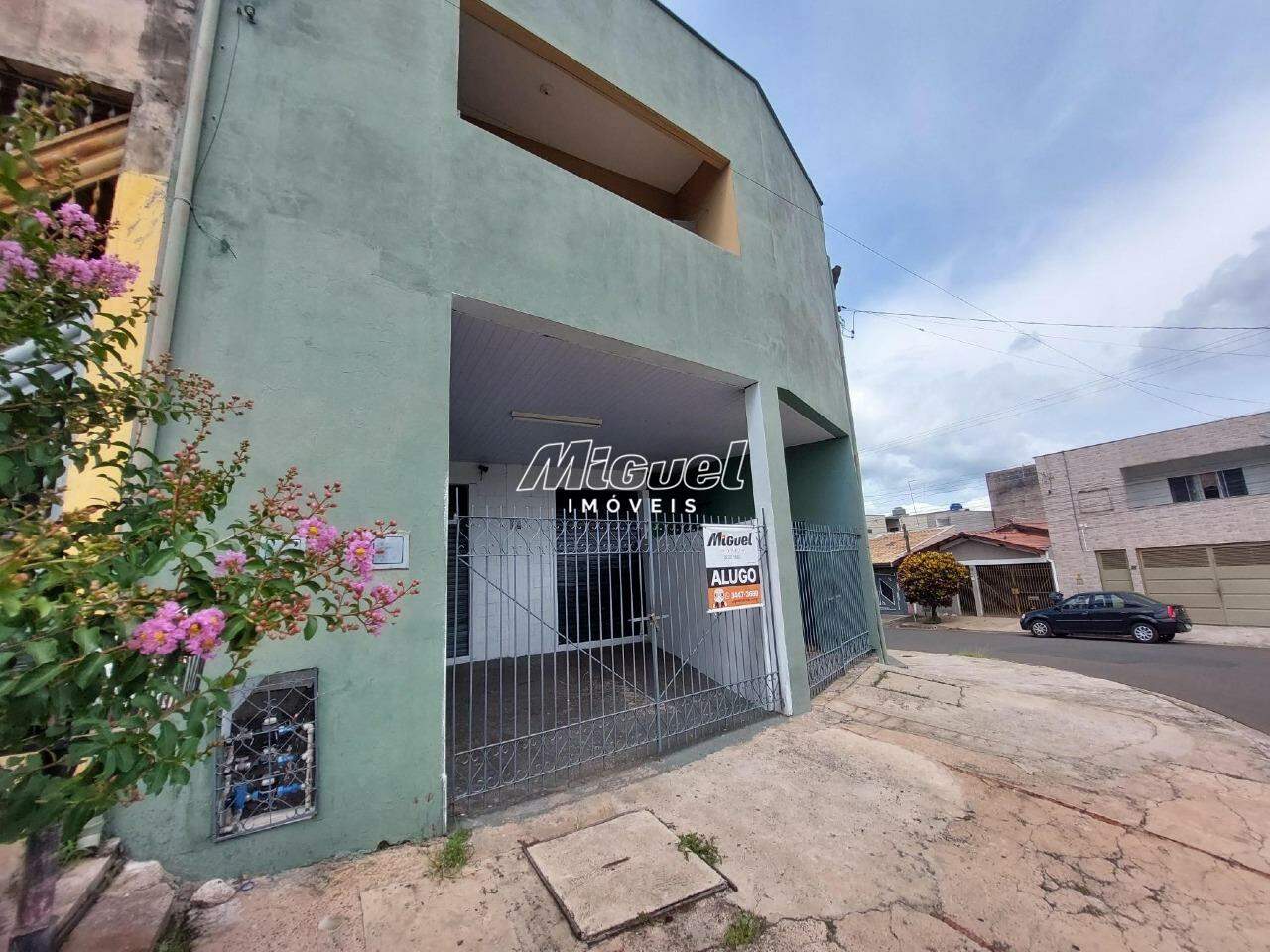 Salão Comercial, para aluguel, Residencial Santo Antônio - - Piracicaba/SP: 