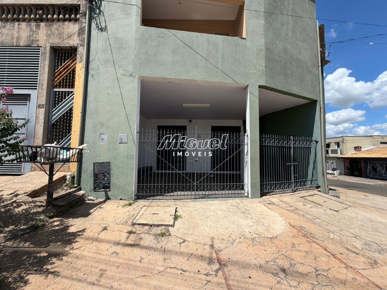 Salão Comercial, para aluguel, Residencial Santo Antônio - - Piracicaba/SP: 