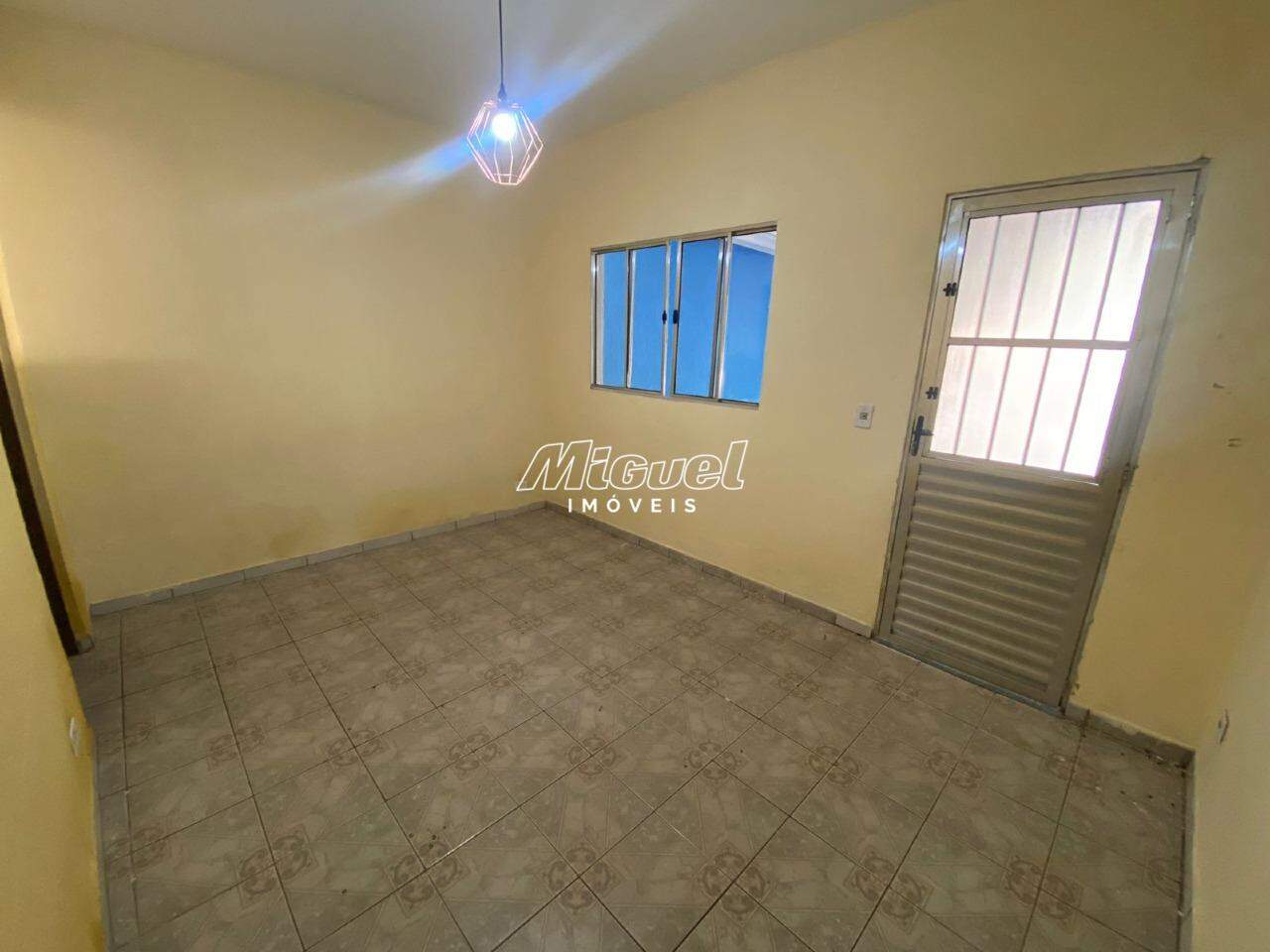 Casa, para aluguel, Água Branca - 1 quarto - Piracicaba/SP: 