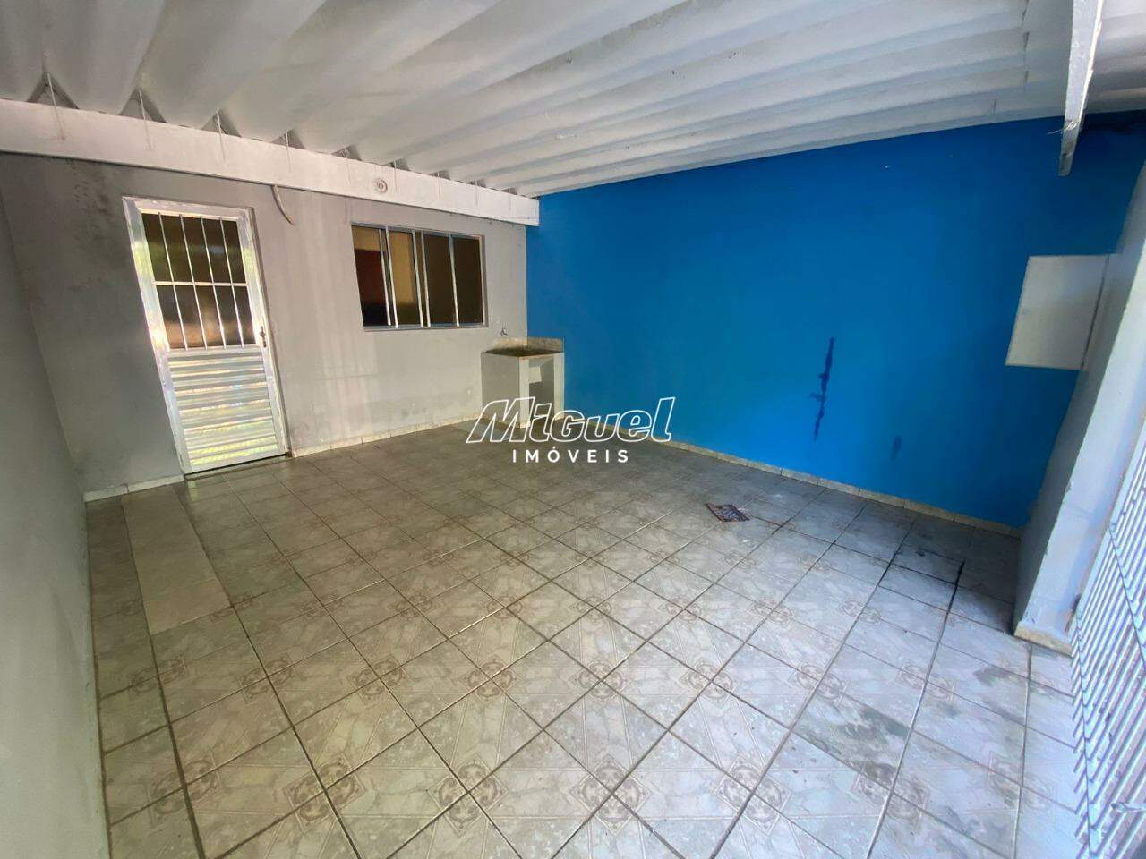 Casa, para aluguel, Água Branca - 1 quarto - Piracicaba/SP: 