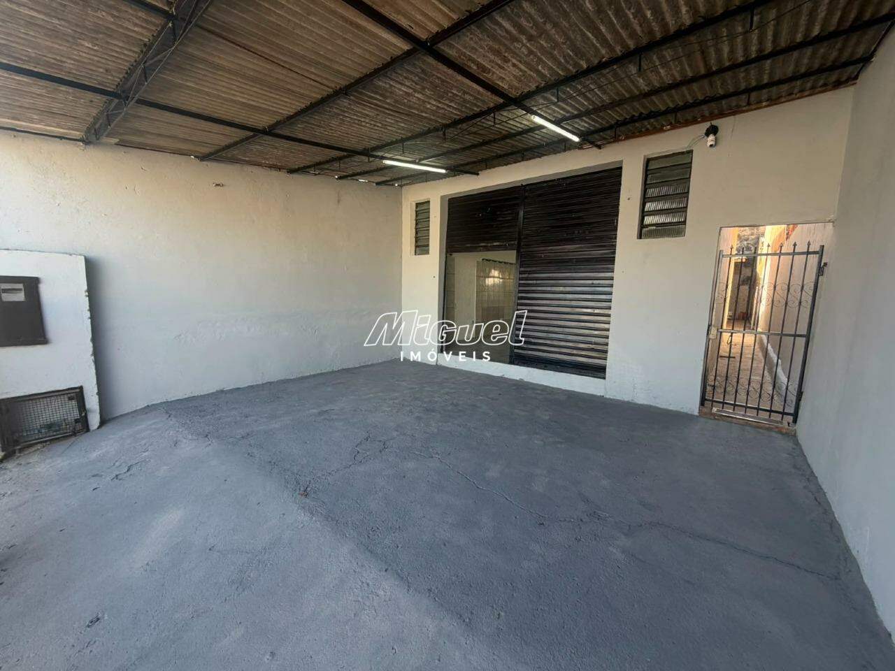 Salão Comercial, para aluguel, Parque Chapadão - 2 quartos - Piracicaba/SP: 