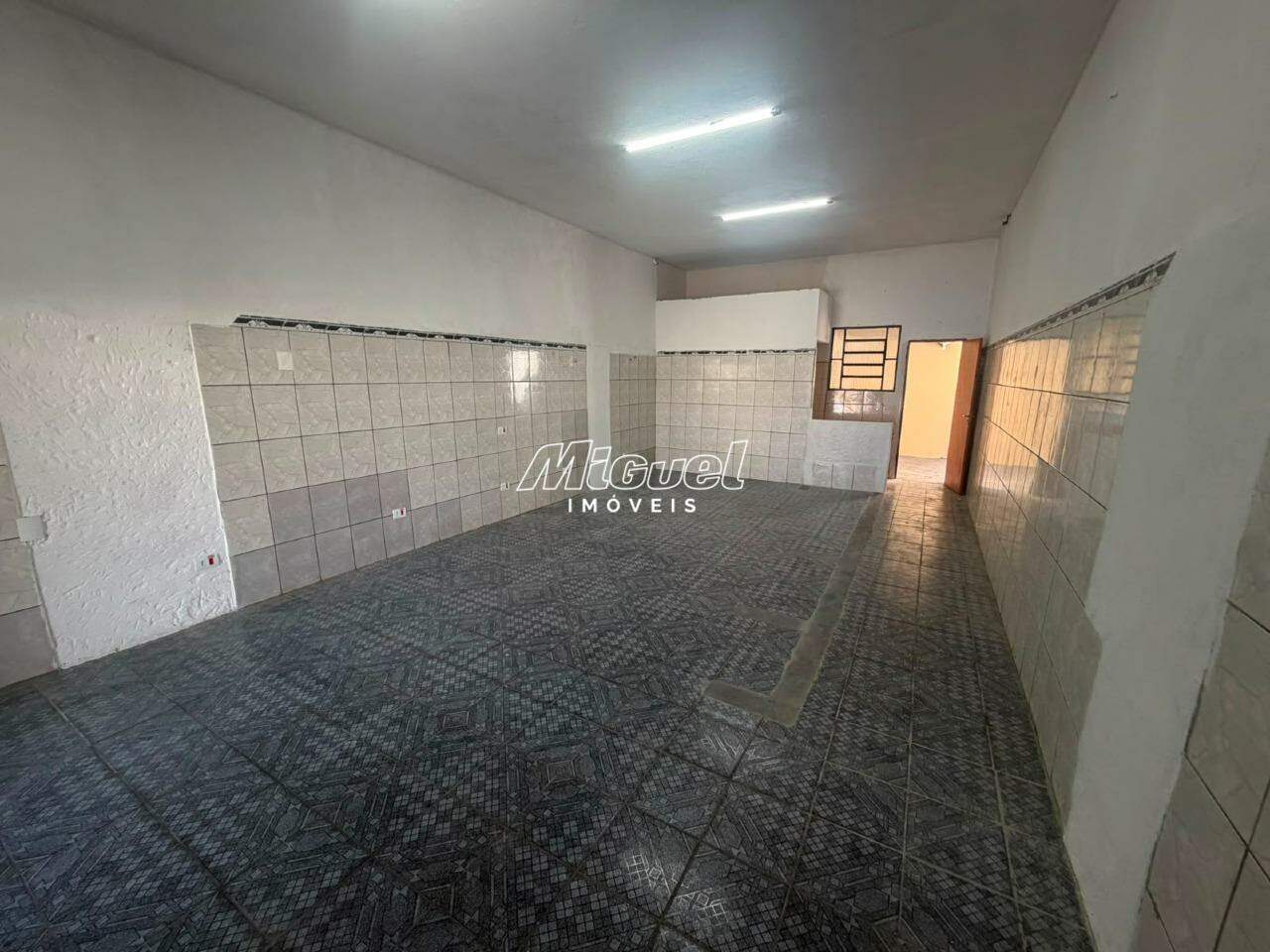 Salão Comercial, para aluguel, Parque Chapadão - 2 quartos - Piracicaba/SP: