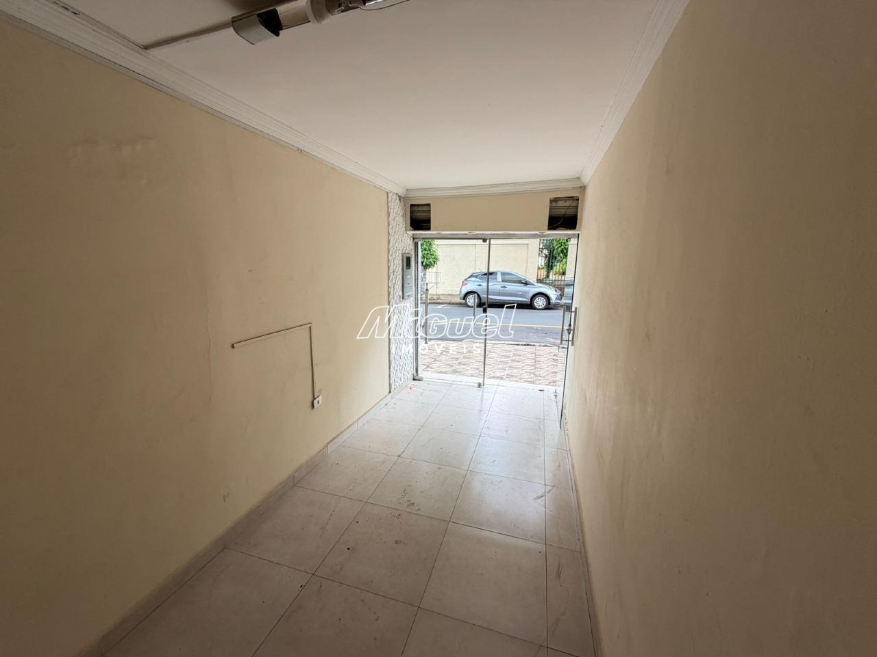 Salão Comercial, para aluguel, Centro - - Piracicaba/SP: 