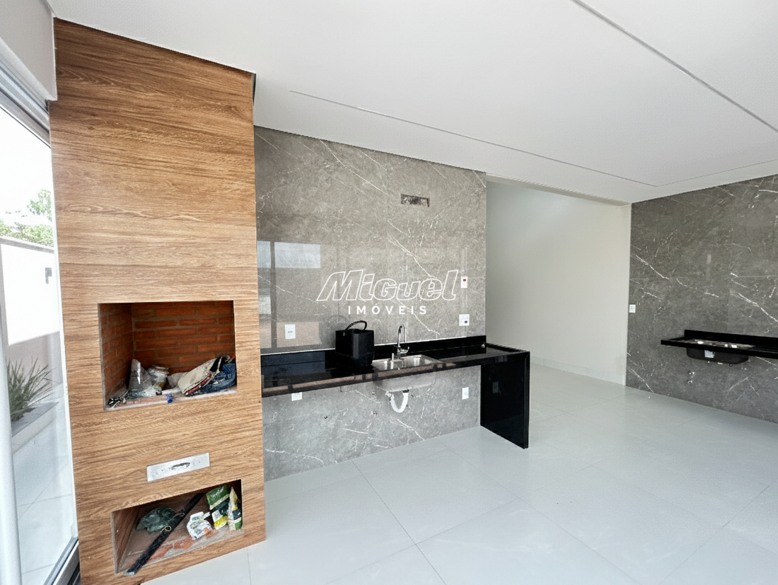 Casa em Condomínio, à venda, Água Branca - 3 quartos Residencial Mônaco - Piracicaba/SP: