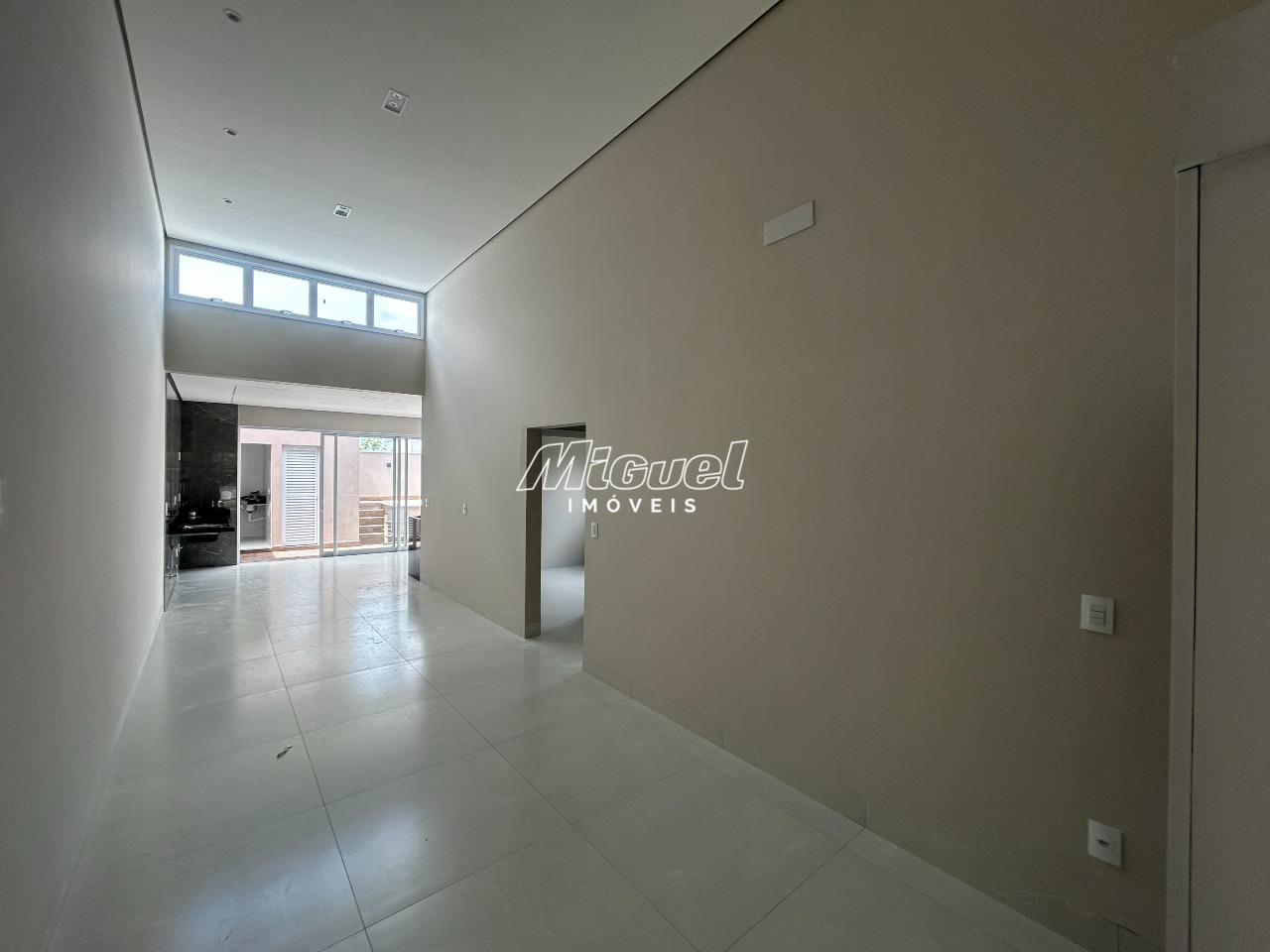 Casa em Condomínio, à venda, Água Branca - 3 quartos Residencial Mônaco - Piracicaba/SP: 