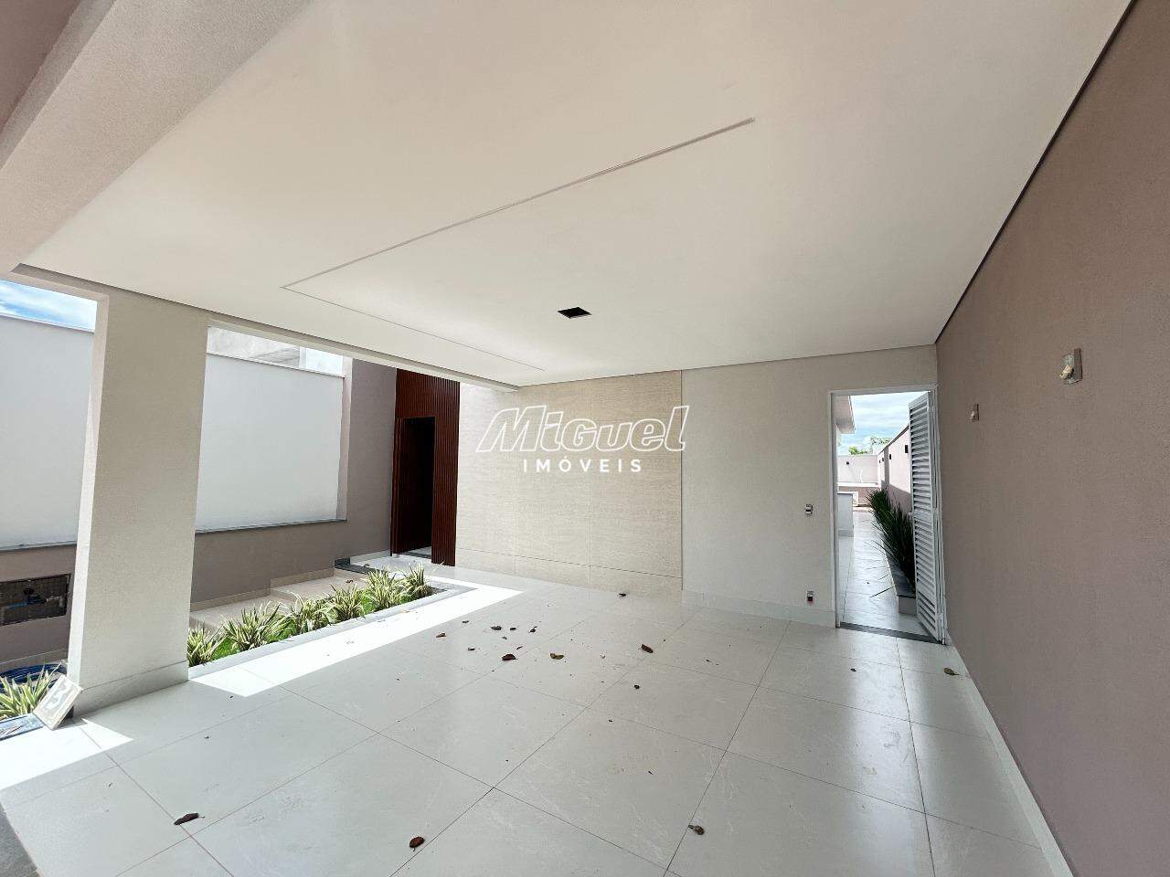 Casa em Condomínio, à venda, Água Branca - 3 quartos Residencial Mônaco - Piracicaba/SP: 