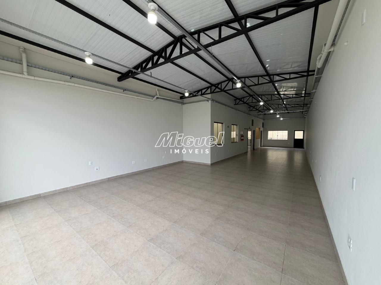 Salão Comercial, para aluguel, Areão - - Piracicaba/SP: