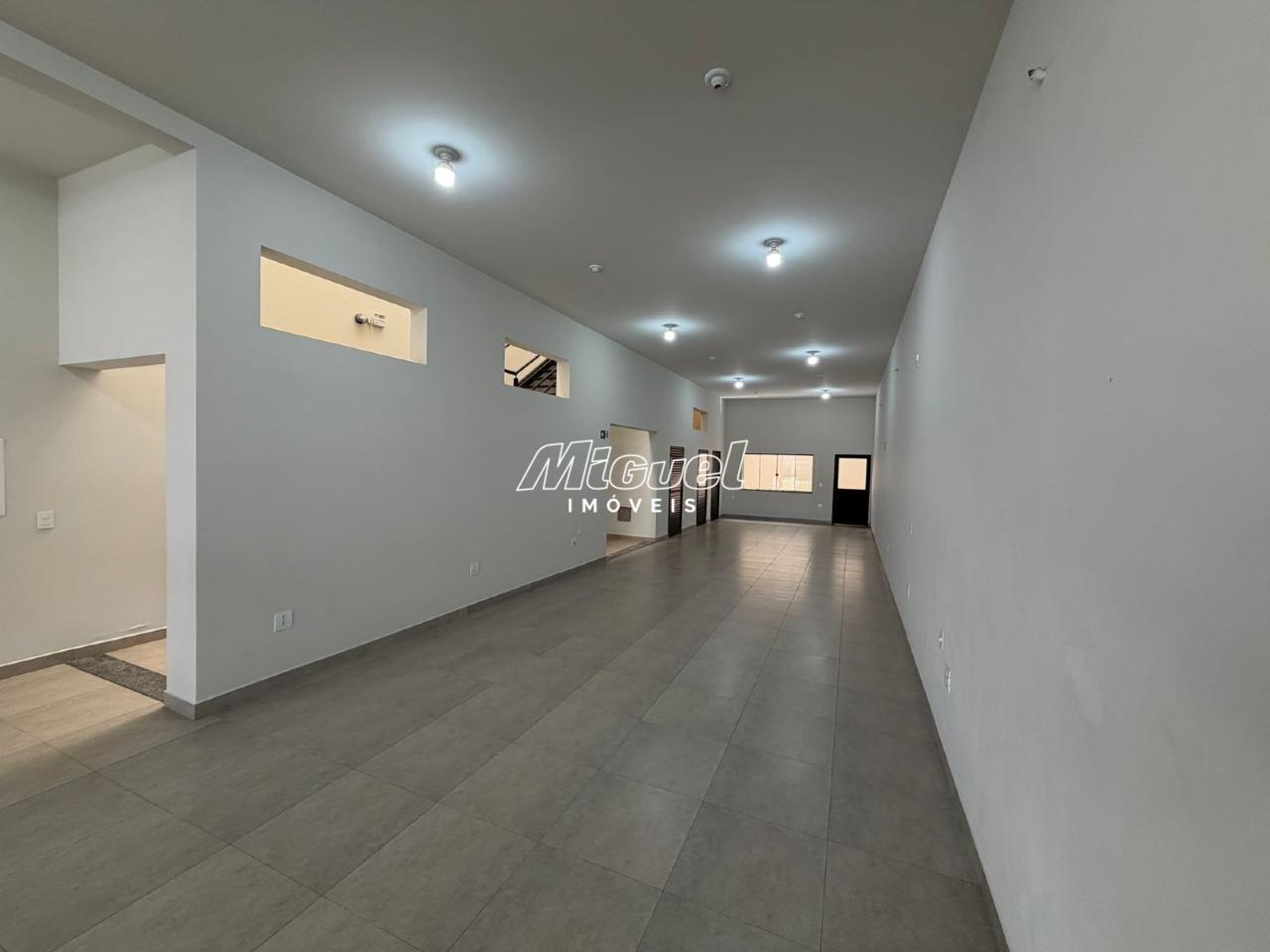 Salão Comercial, para aluguel, Areão - - Piracicaba/SP: