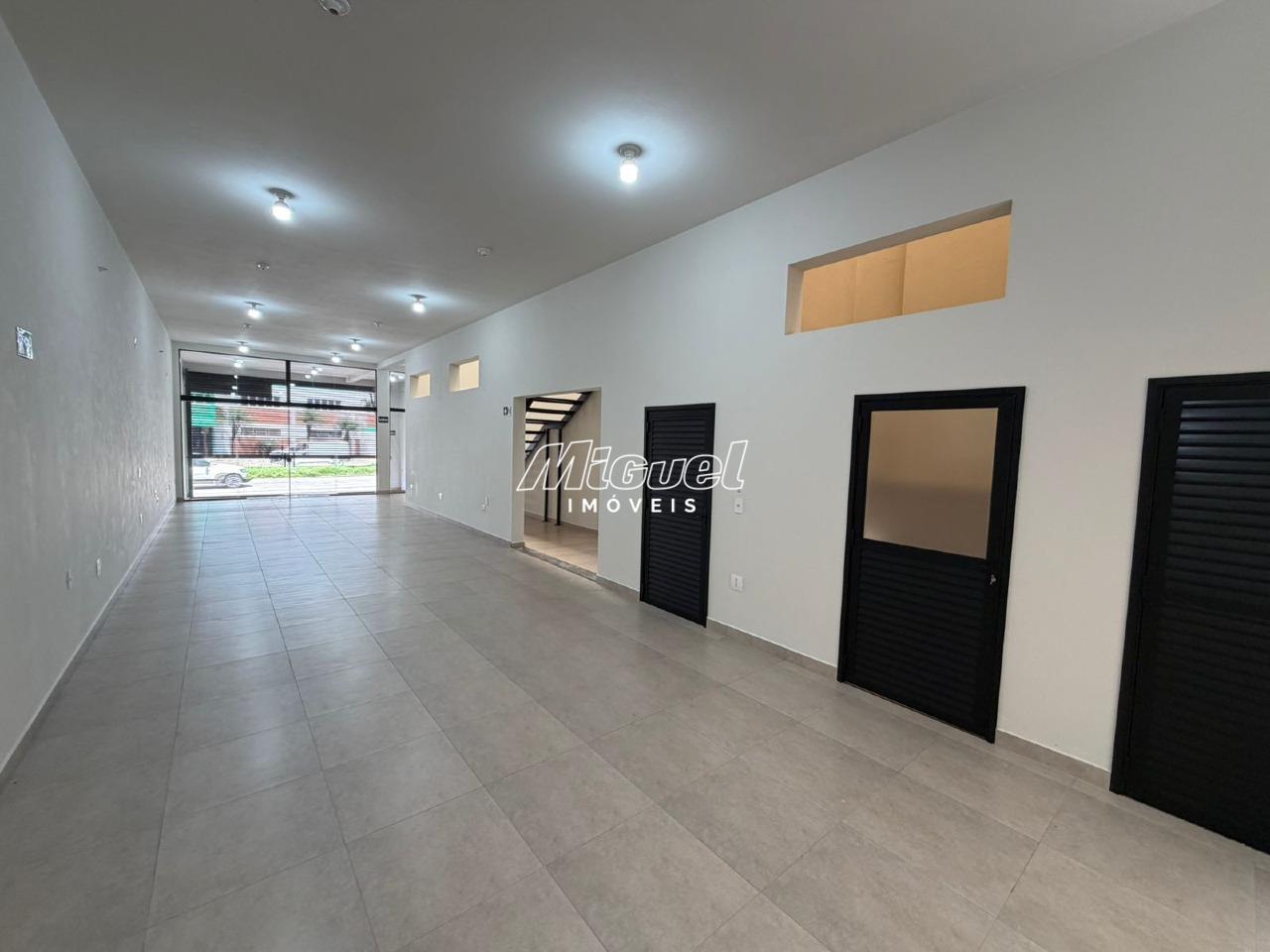 Salão Comercial, para aluguel, Areão - - Piracicaba/SP: