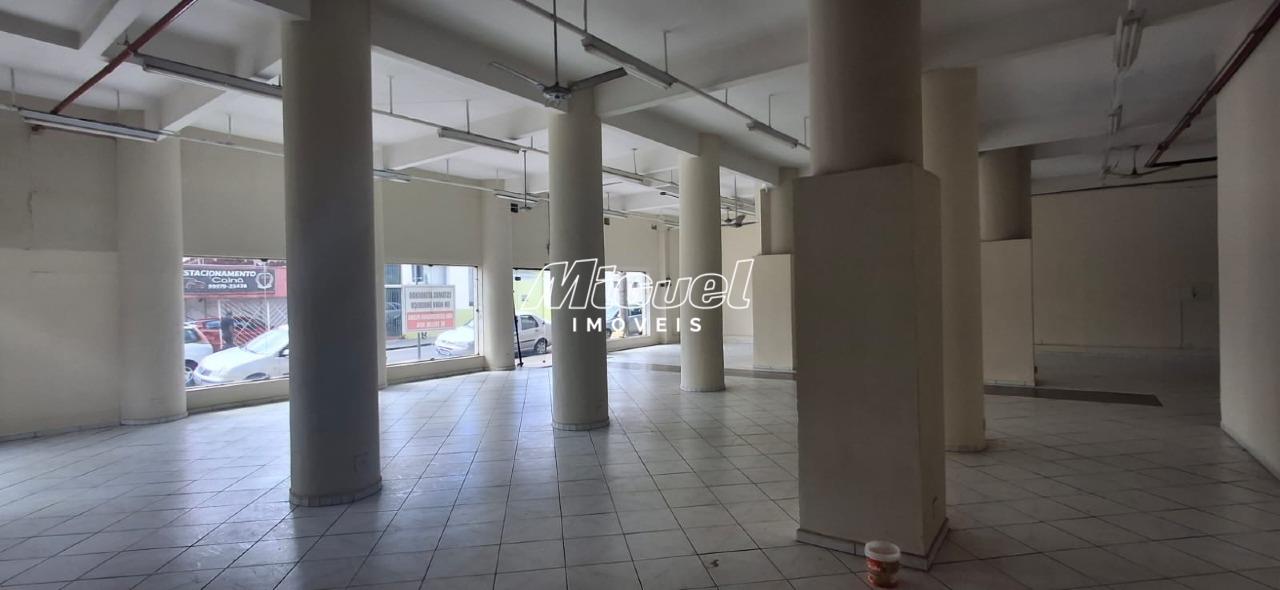 Salão Comercial, para aluguel, Centro - - Piracicaba/SP: 