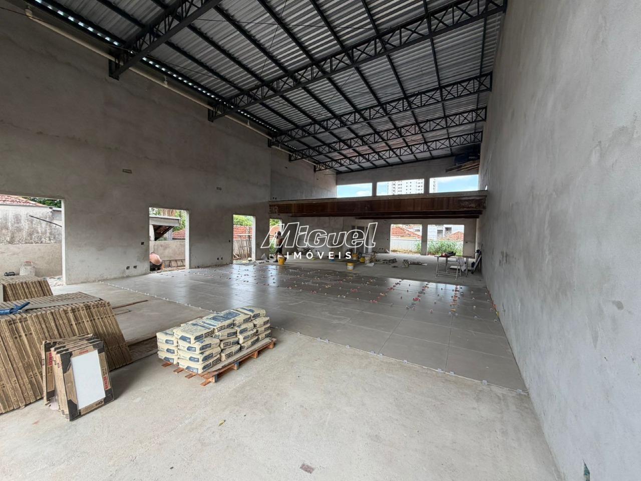 Salão Comercial, para aluguel, São Dimas - - Piracicaba/SP: 