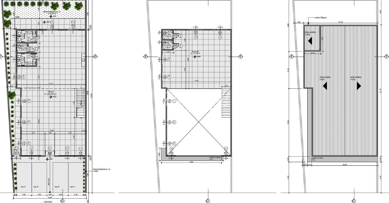 Salão Comercial, para aluguel, São Dimas - - Piracicaba/SP: 