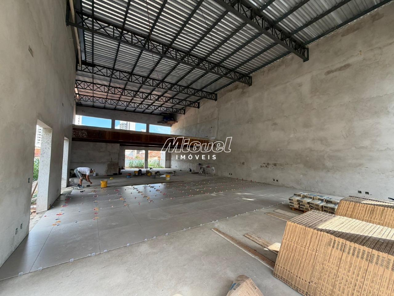 Salão Comercial, para aluguel, São Dimas - - Piracicaba/SP: 