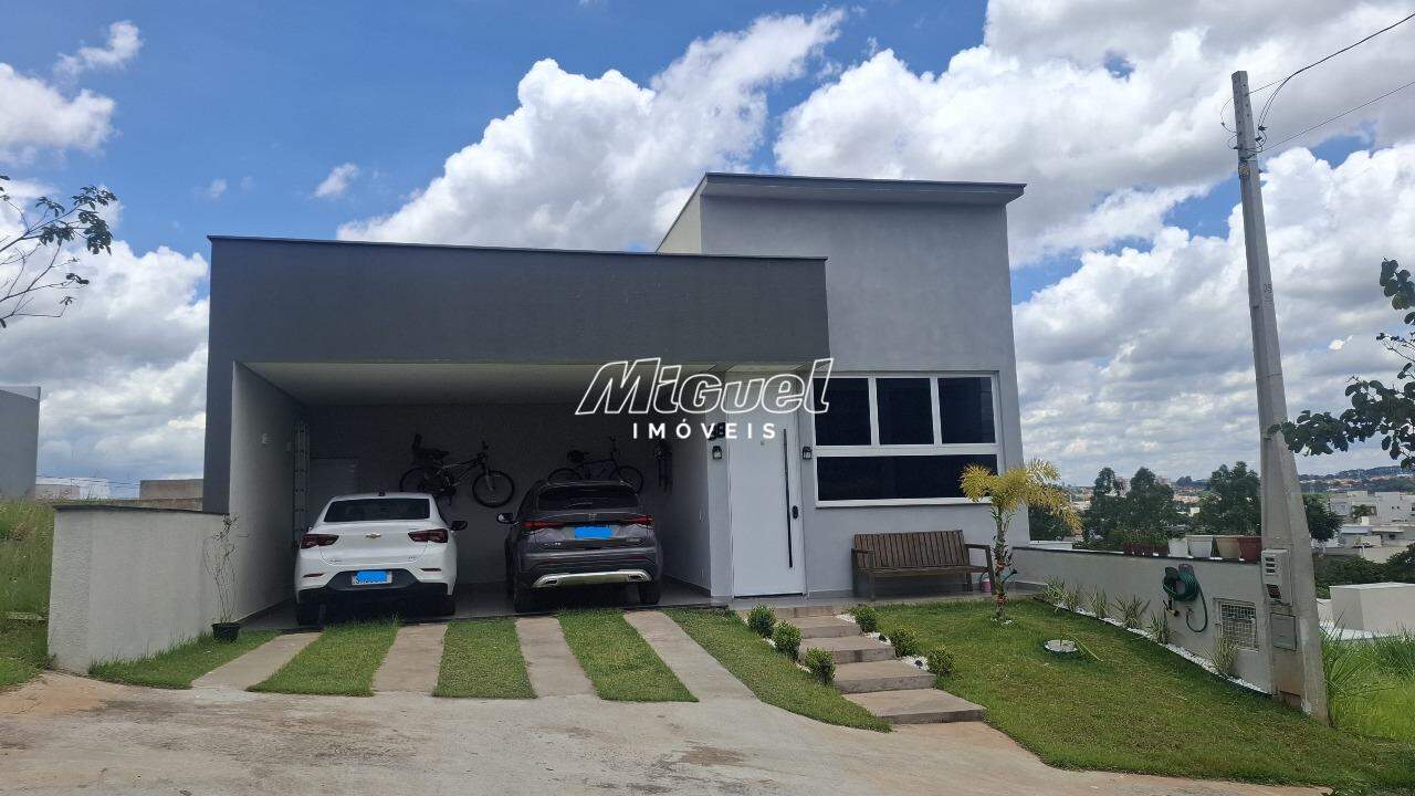 Casa em Condomínio, à venda, Ondas - Piracicaba 3 quartos Condomínio Residencial Soleil			: 