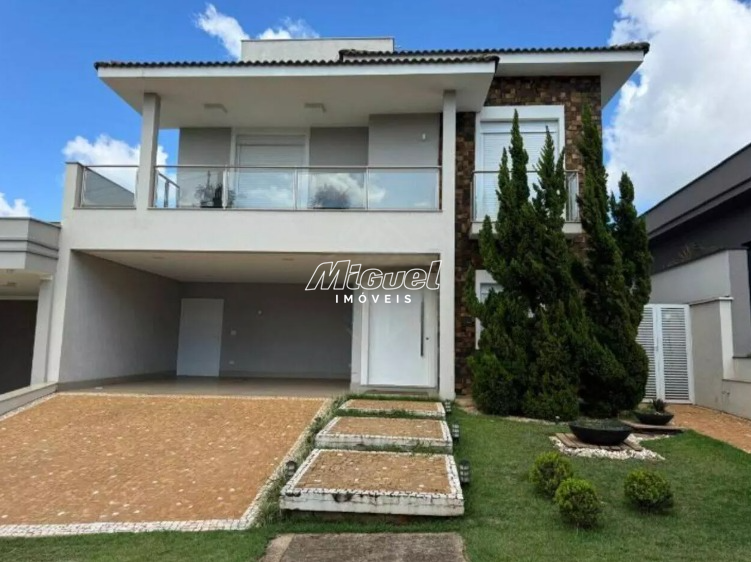 Casa em Condomínio, para aluguel, Santa Rosa - 3 quartos Residencial Villa D’Aquila - Piracicaba/SP: 