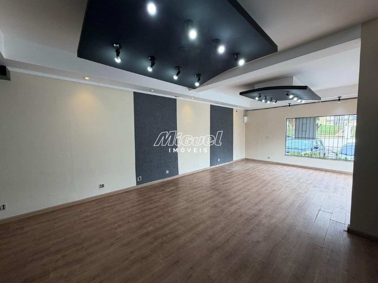 Salão Comercial, para aluguel, Cidade Alta - - Piracicaba/SP: 