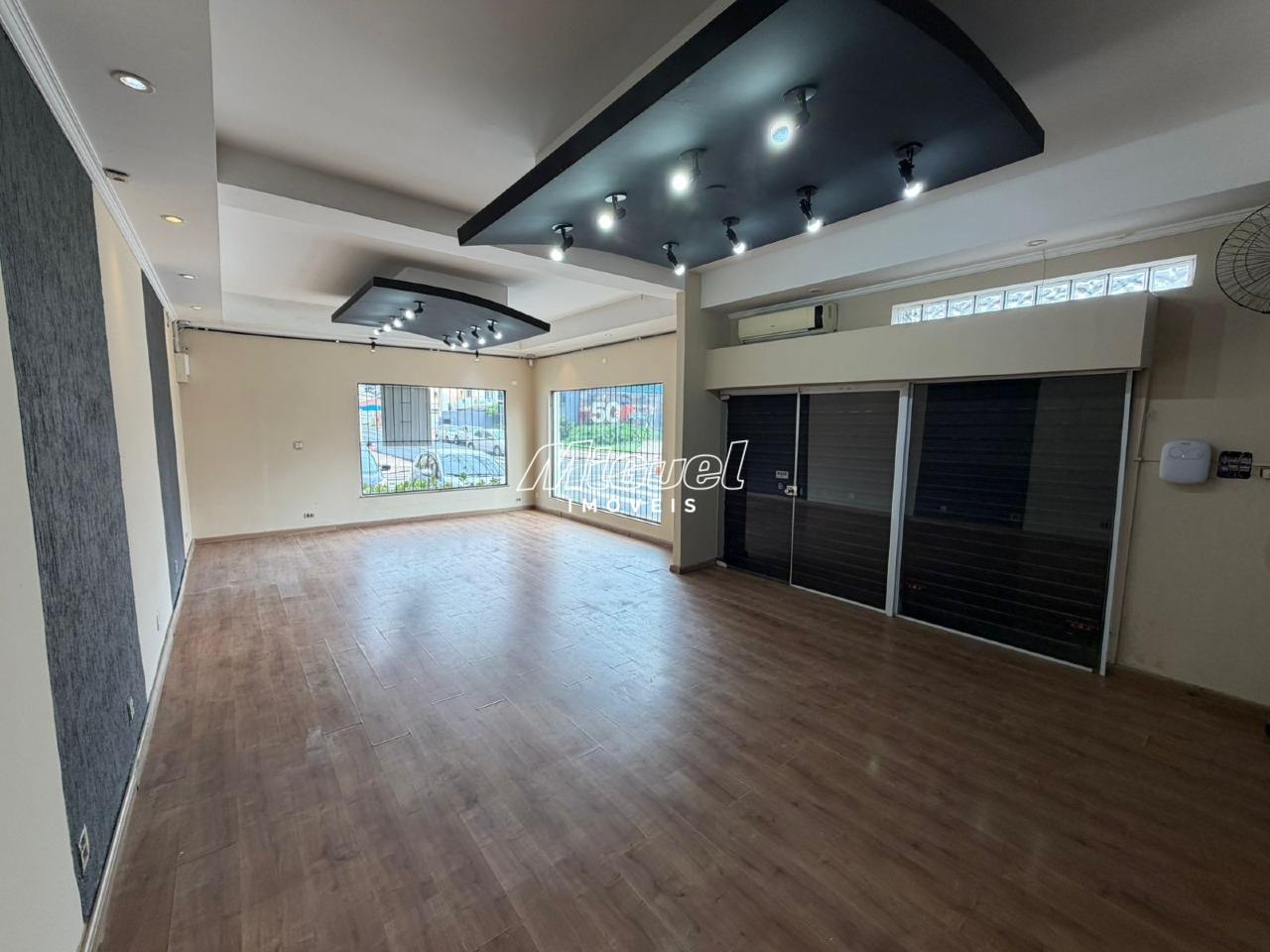 Salão Comercial, para aluguel, Cidade Alta - - Piracicaba/SP: 