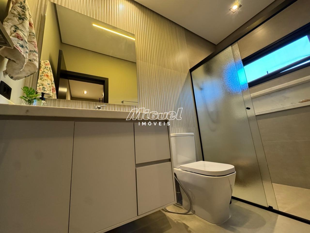 Casa em Condomínio, à venda, Santa Rosa - 3 quartos Villa Bela Vista - Piracicaba/SP: 