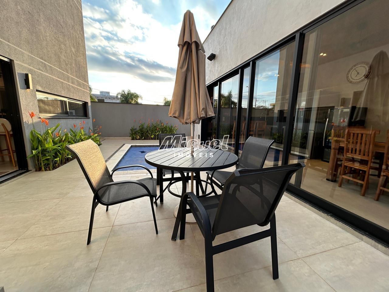 Casa em Condomínio, à venda, Santa Rosa - 3 quartos Villa Bela Vista - Piracicaba/SP: 