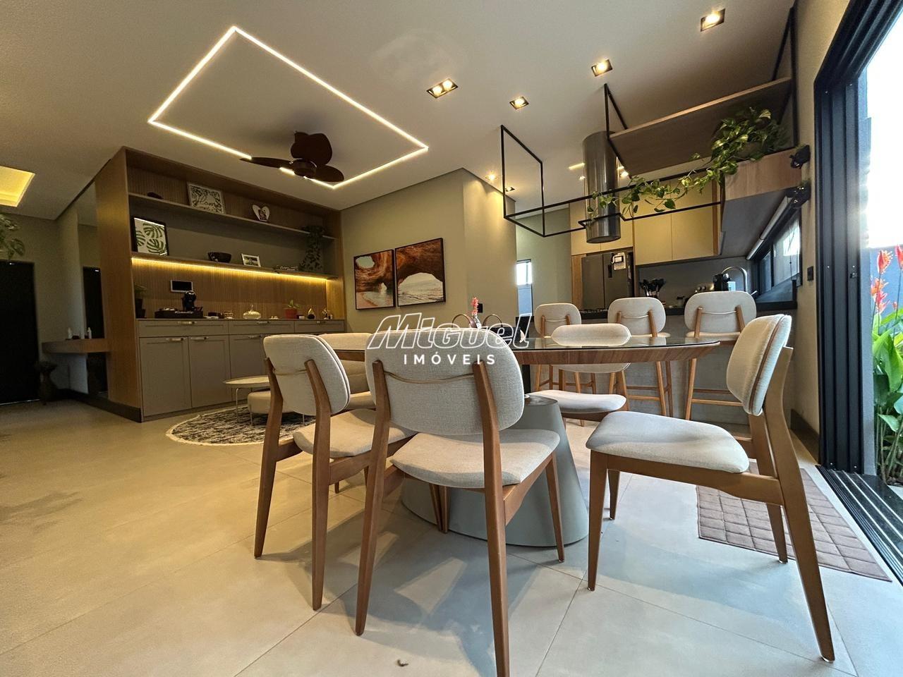 Casa em Condomínio, à venda, Santa Rosa - 3 quartos Villa Bela Vista - Piracicaba/SP: 