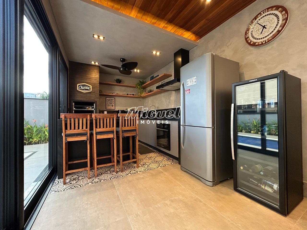 Casa em Condomínio, à venda, Santa Rosa - 3 quartos Villa Bela Vista - Piracicaba/SP: 