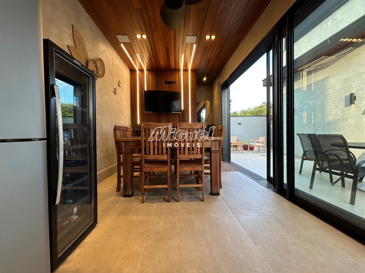 Casa em Condomínio, à venda, Santa Rosa - 3 quartos Villa Bela Vista - Piracicaba/SP: 