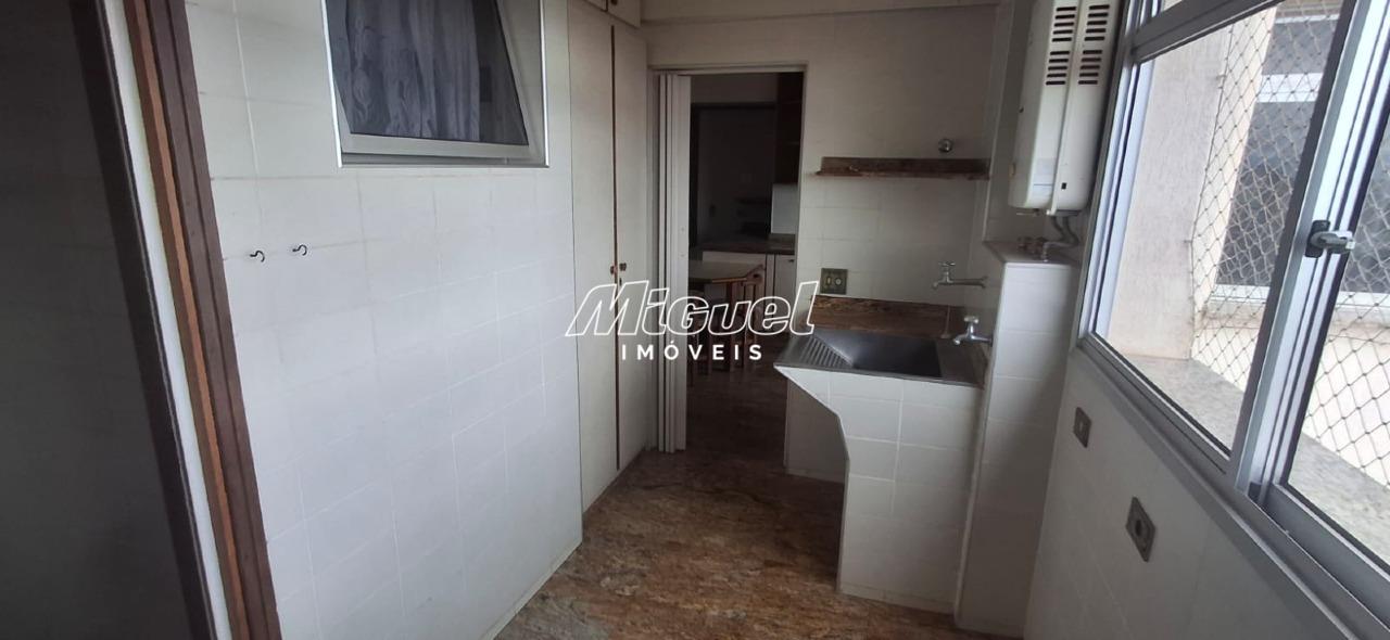 Apartamento, para aluguel, Higienópolis - 3 quartos Condomínio Edifício Cisne Branco - Piracicaba/SP: 
