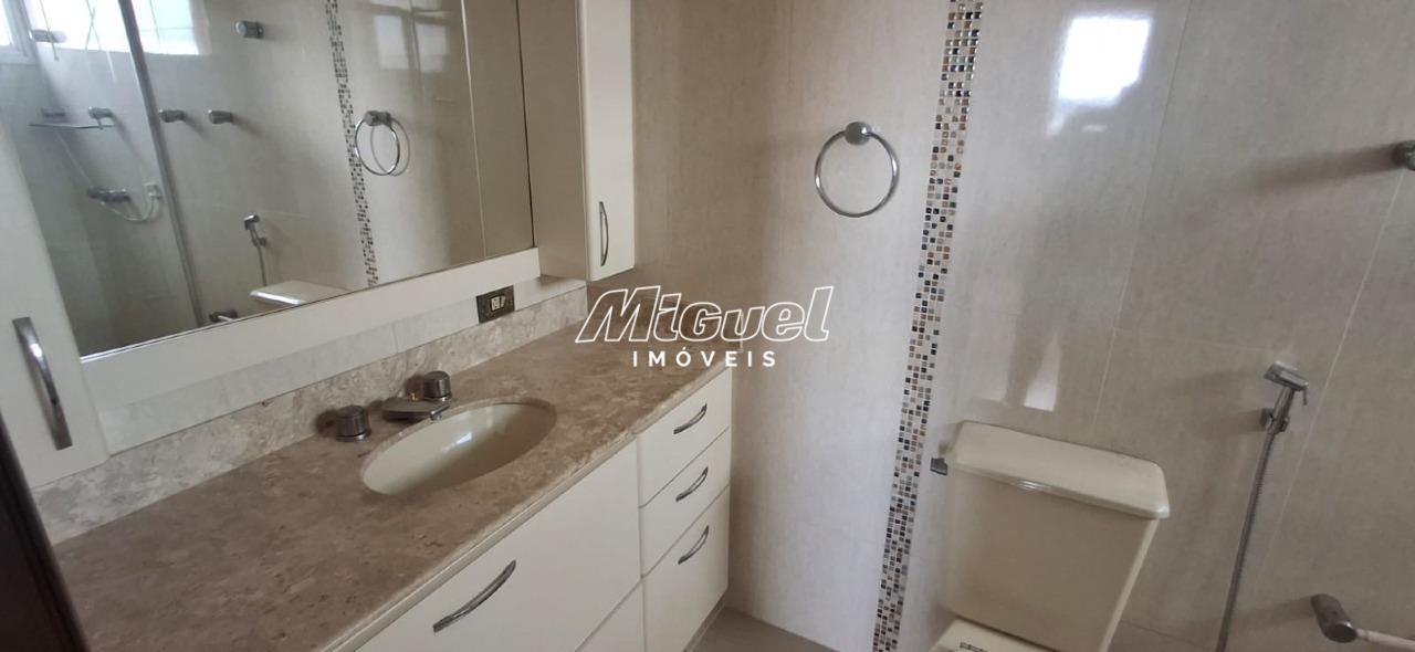 Apartamento, para aluguel, Higienópolis - 3 quartos Condomínio Edifício Cisne Branco - Piracicaba/SP: 