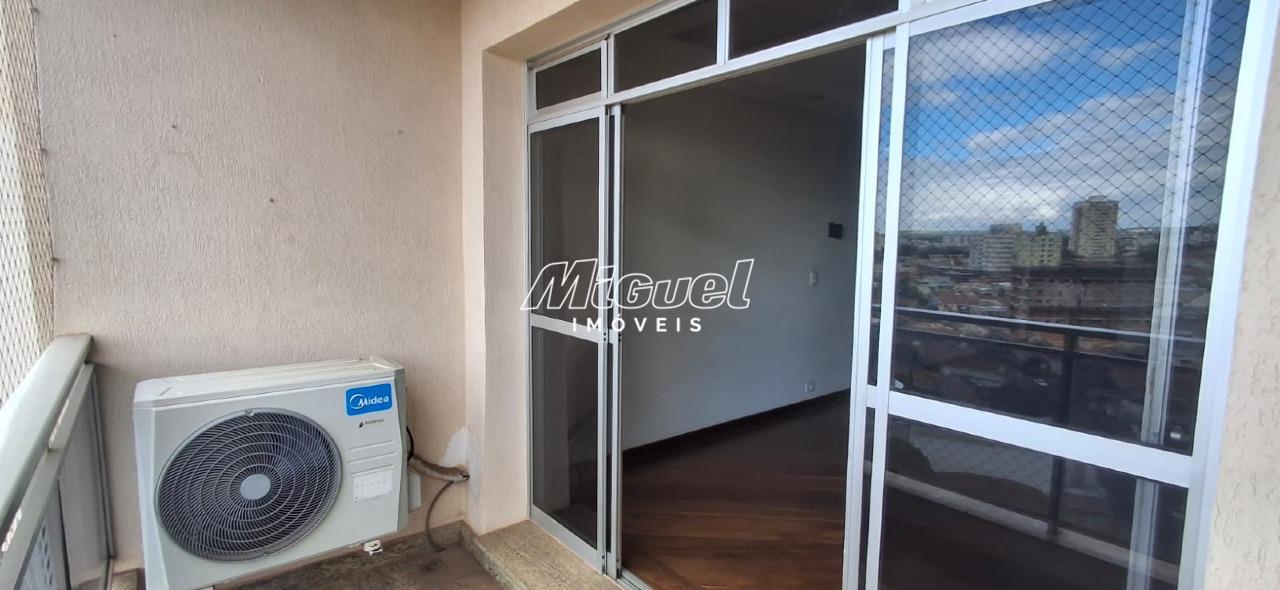Apartamento, para aluguel, Higienópolis - 3 quartos Condomínio Edifício Cisne Branco - Piracicaba/SP: 