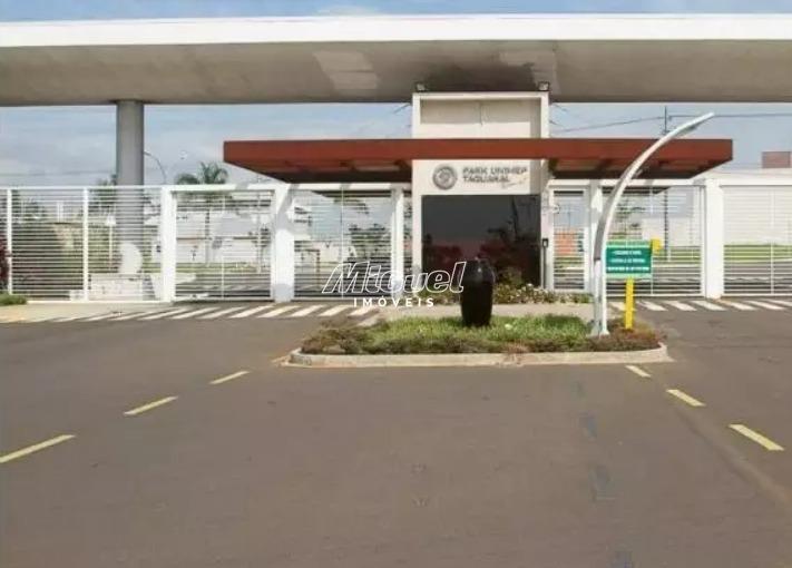 Terreno em Condomínio, à venda, Taquaral - Condomínio Park Unimep Taquaral - Piracicaba/SP: 
