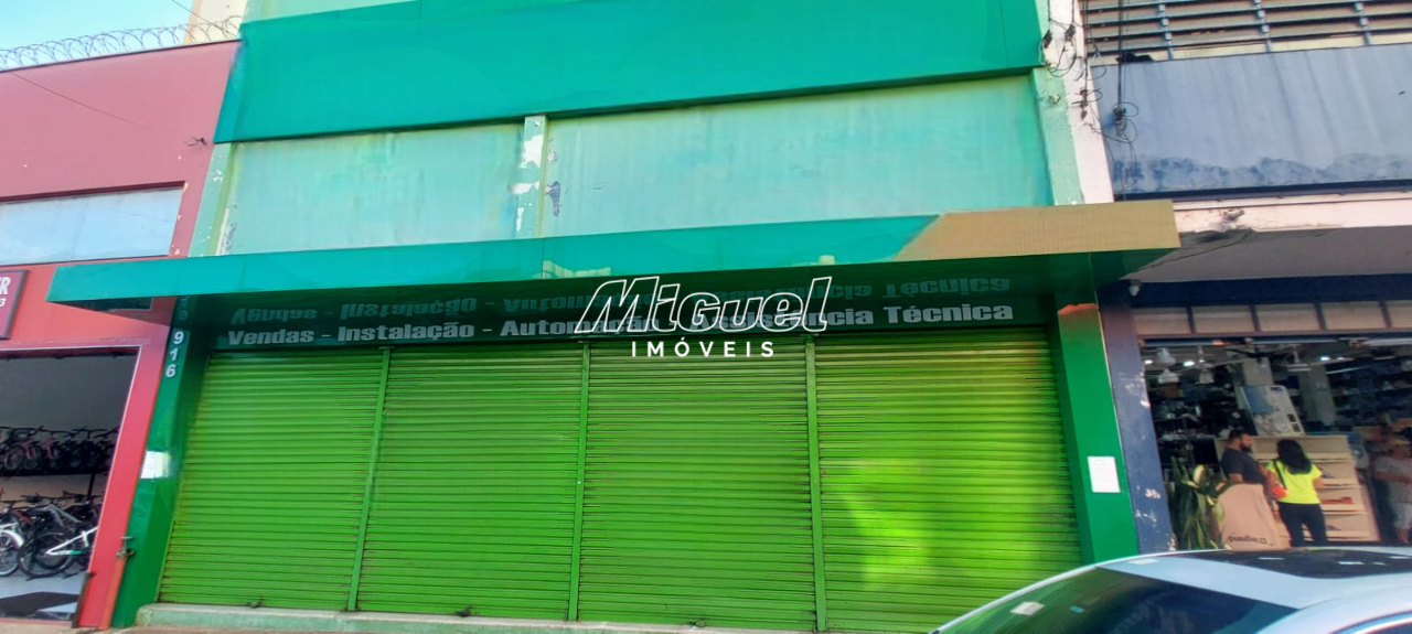 Salão Comercial, para aluguel, Centro - - Piracicaba/SP: 