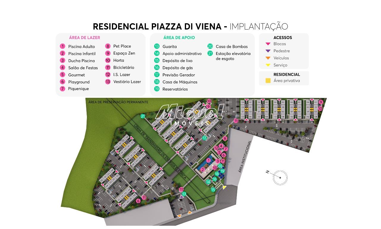 Apartamento, à venda, Jardim Diamante - 0 até 0 quartos Piazza Di Viena - Piracicaba/SP: